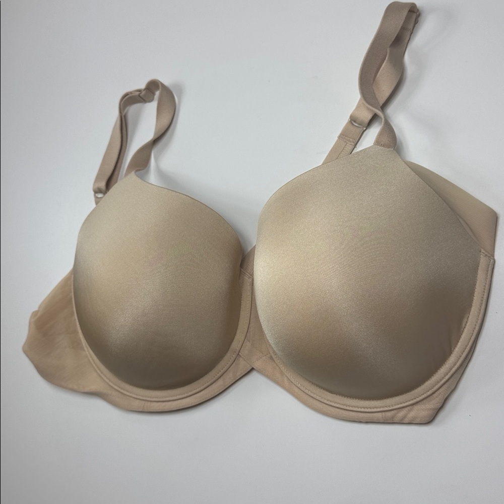 Wacoal Basic Beauty Full‎ Figure Underwire Bra Sand 853281 US 38DD